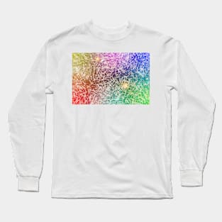 Colorful fireworks against dark sky Long Sleeve T-Shirt